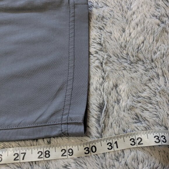 Lululemon Gray Commission Pants Classic Qwick Chino Size 34 x 30 - Picture 9 of 9